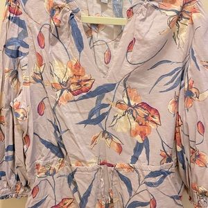 “Anewday” floral top. XXL.